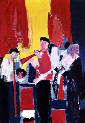 Les Musiciens, souvenir de Sidney Bechett - 1953