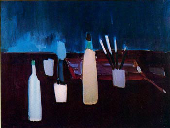 La table de l'artiste - 1954